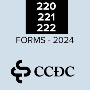 CCDC 220/221/222 - Bond Forms (2024)