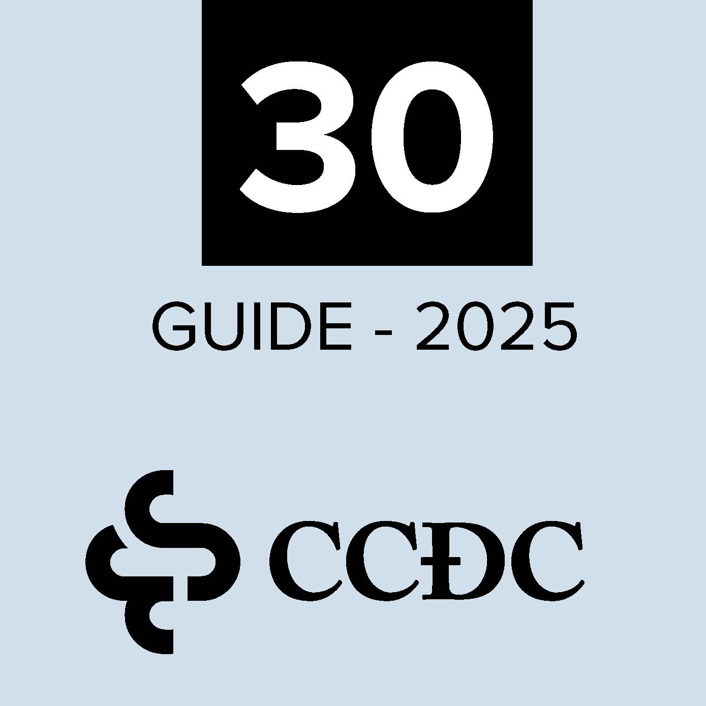 30-G – A Guide to the Use of CCDC 30 – 2025 Integrated Project Delivery Contract (2025)