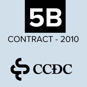 CCDC 5B - Construction Mgmt Contract for Services & Construction (2010)